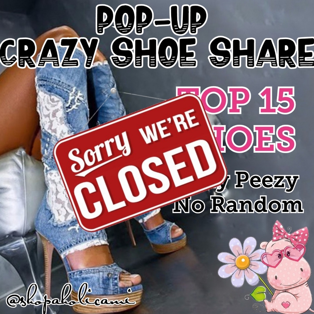 SUN 8/7❗WE'RE CLOSED⏬Pls Read Rules⏬NO RANDOM...Top 15 Shoes Only. 5pm est close